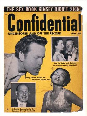 1993 Kitchen Sink Press Confidential #6 The Sex Book Kinsey Didn't Sign Front