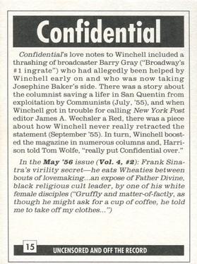 1993 Kitchen Sink Press Confidential #15 Why the Army Hanged Emmett Till's Dad Back