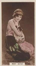 1926 Carreras Actresses and Their Pets #13 Mary Astor Front