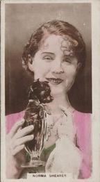 1926 Carreras Actresses and Their Pets #14 Norma Shearer Front