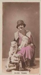 1926 Carreras Actresses and Their Pets #19 Alice Terry Front
