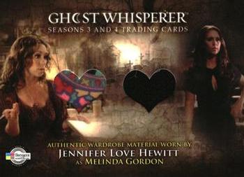 2010 Breygent Ghost Whisperer Seasons 3 & 4 - Costumes #G3&4-C4 Jennifer Love Hewitt Front