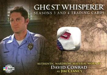 2010 Breygent Ghost Whisperer Seasons 3 & 4 - Costumes #G3&4-C12 David Conrad Front