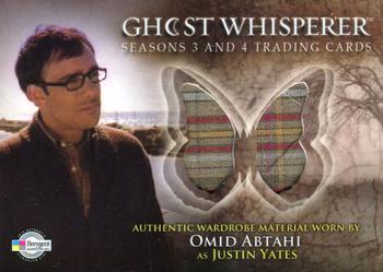 2010 Breygent Ghost Whisperer Seasons 3 & 4 - Costumes #G3&4-C25 Omid Abtahi Front