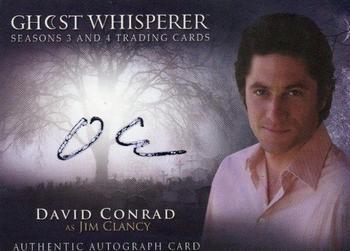 2010 Breygent Ghost Whisperer Seasons 3 & 4 - Autographs #G3&4-DC David Conrad Front