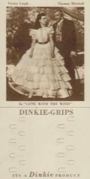 1948 Dinkie Gone With the Wind Series 5 #19 Vivien Leigh / Thomas Mitchell Front