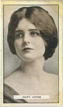 1926 Gallaher Cinema Stars #27 Mary Astor Front
