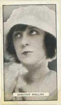1926 Gallaher Cinema Stars #29 Dorothy Phillips Front