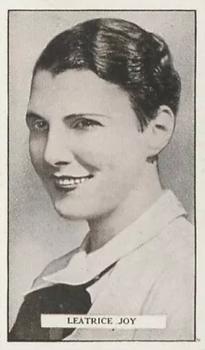 1926 Gallaher Cinema Stars #33 Leatrice Joy Front
