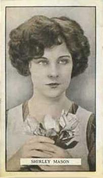 1926 Gallaher Cinema Stars #39 Shirley Mason Front