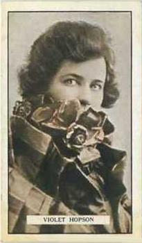 1926 Gallaher Cinema Stars #45 Violet Hopson Front