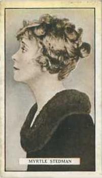 1926 Gallaher Cinema Stars #50 Myrtle Stedman Front