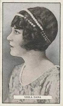 1926 Gallaher Cinema Stars #58 Viola Dana Front