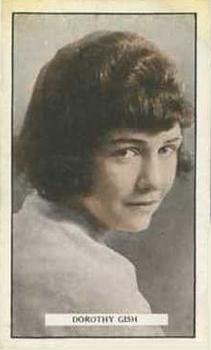 1926 Gallaher Cinema Stars #66 Dorothy Gish Front
