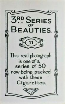 1926 British American Tobacco Beauties 3rd Series #11 Vesta Sylva Back