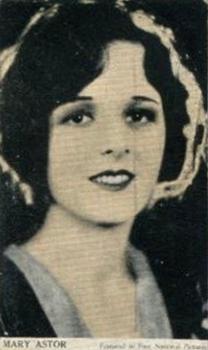 1926 Middy Bread Film Stars #NNO Mary Astor Front