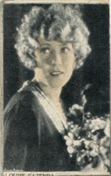1926 Middy Bread Film Stars #NNO Louise Fazenda Front