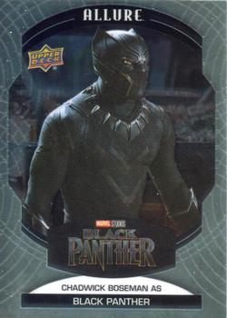 2022 Upper Deck Allure Marvel Studios #67 Chadwick Boseman as Black Panther Front