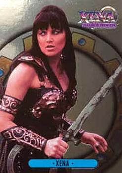 1998 Topps Xena: Warrior Princess - Bonus Foil #B1 Xena Front