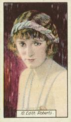 1930 British American Tobacco Cinema Stars Set 1 #10 Edith Roberts Front