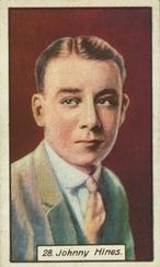 1930 British American Tobacco Cinema Stars Set 1 #28 Johnny Hines Front