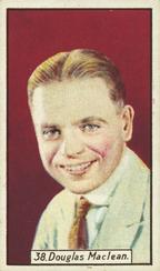 1930 British American Tobacco Cinema Stars Set 1 #38 Douglas MacLean Front
