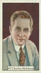 1930 British American Tobacco Cinema Stars Set 1 #47 Charles Hutchinson Front