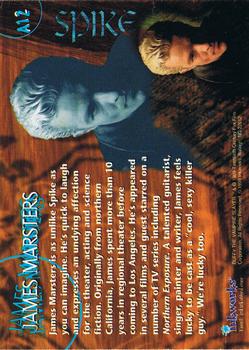 1999 Inkworks Buffy the Vampire Slayer Season 3 - Autographs #A12 James Marsters Back