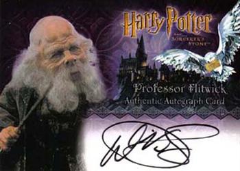 2005 ArtBox Harry Potter & the Sorcerer's Stone - Autographs #NNO Warwick Davis Front