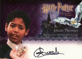 2005 ArtBox Harry Potter & the Sorcerer's Stone - Autographs #NNO Alfred Enoch Front