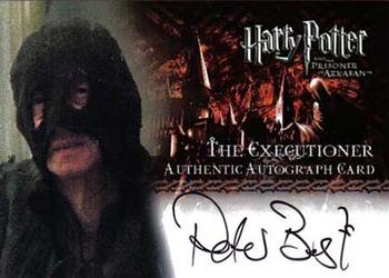 2004 ArtBox Harry Potter and the Prisoner of Azkaban Update Edition - Autographs #NNO Peter Best Front