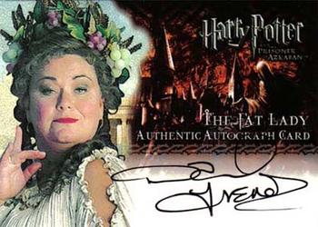 2004 ArtBox Harry Potter and the Prisoner of Azkaban Update Edition - Autographs #NNO Dawn French Front