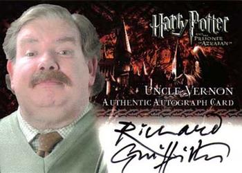 2004 ArtBox Harry Potter and the Prisoner of Azkaban Update Edition - Autographs #NNO Richard Griffiths Front