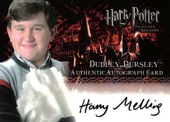 2004 ArtBox Harry Potter and the Prisoner of Azkaban Update Edition - Autographs #NNO Harry Melling Front