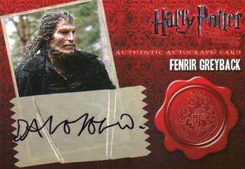 2010 Artbox Harry Potter and the Deathly Hallows Part 1 - Autographs #NNO Dave Legeno Front