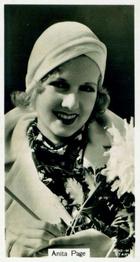 1934 John Sinclair Film Stars #3 Anita Page Front
