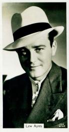 1934 John Sinclair Film Stars #17 Lew Ayres Front