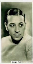 1934 John Sinclair Film Stars #18 George Raft Front