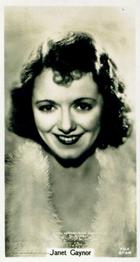 1934 John Sinclair Film Stars #31 Janet Gaynor Front
