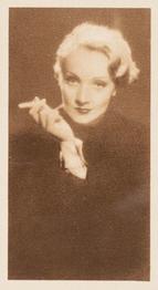 1933 Nicolas Sarony Cinema Stars #2 Marlene Dietrich Front