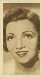 1933 Nicolas Sarony Cinema Stars #9 Claudette Colbert Front