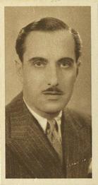 1933 Nicolas Sarony Cinema Stars #25 Harold Huth Front