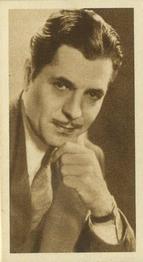 1933 Nicolas Sarony Cinema Stars #31 Warner Baxter Front