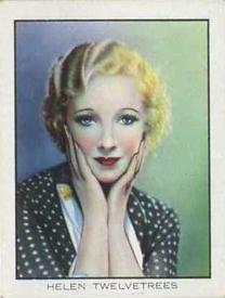 1933 British American Tobacco World Famous Cinema Artistes (Large) #25 Helen Twelvetrees Front