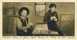 1931 Wills's Cinema Stars 3rd Series #6 Wallace Beery / John Mack Brown Front