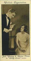 1931 Wills's Cinema Stars 3rd Series #12 Jack Whiting / Marian Nixon Front