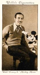 1931 Wills's Cinema Stars 3rd Series #24 Walt Disney / Mickey Mouse Front
