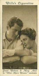 1931 Wills's Cinema Stars 3rd Series #26 Grant Withers / Mary Astor Front
