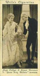 1931 Wills's Cinema Stars 3rd Series #33 June Collyer / Ernest Torrence Front