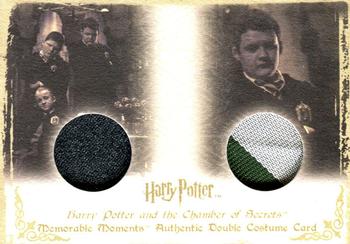 2006 ArtBox Harry Potter Memorable Moments - Costumes Dual #DC4 Josh Herdman as Gregory Goyle Front
